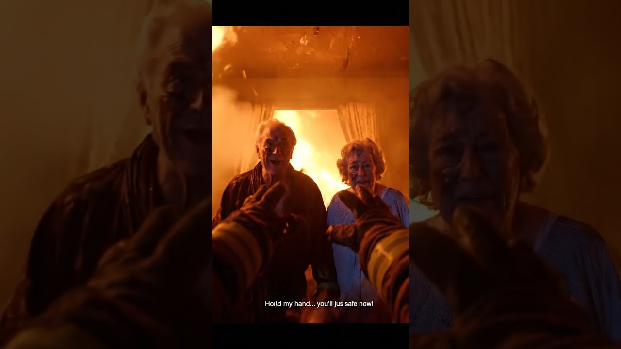 Elderly Couple Trapped in Burning Home | Firefighter Bodycam Rescue Will Leave You Breathless 🔥