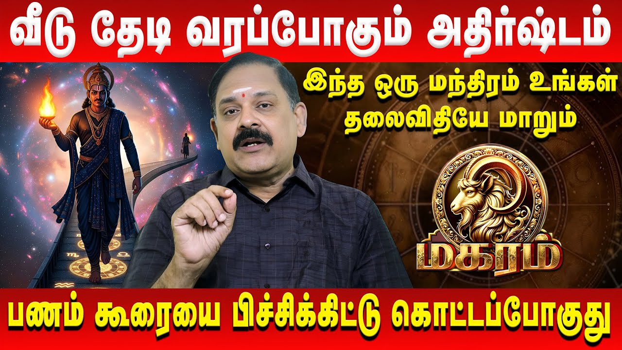 👉 மகர ராசிக்கு அடிக்க போகும் ஜாக்பாட் 🔥Magaram Rasi Palan | #magaram #rasipalan #astrology