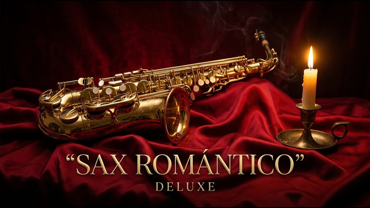 Música de Sax Romántica y Relajante para Dormir Profundamente y Reducir el Estrés