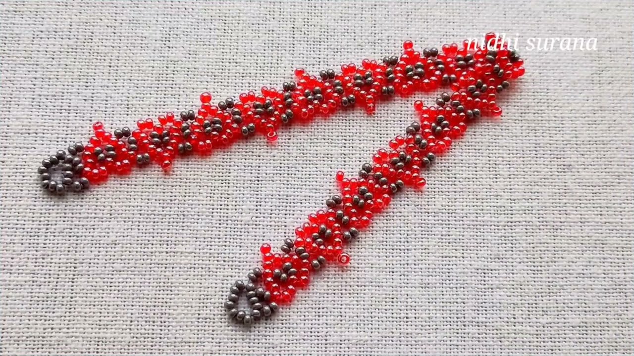 Sweetheart Bracelet/Choker/How to make Seed bead Jewelry/Pulsera /Tutorial diy