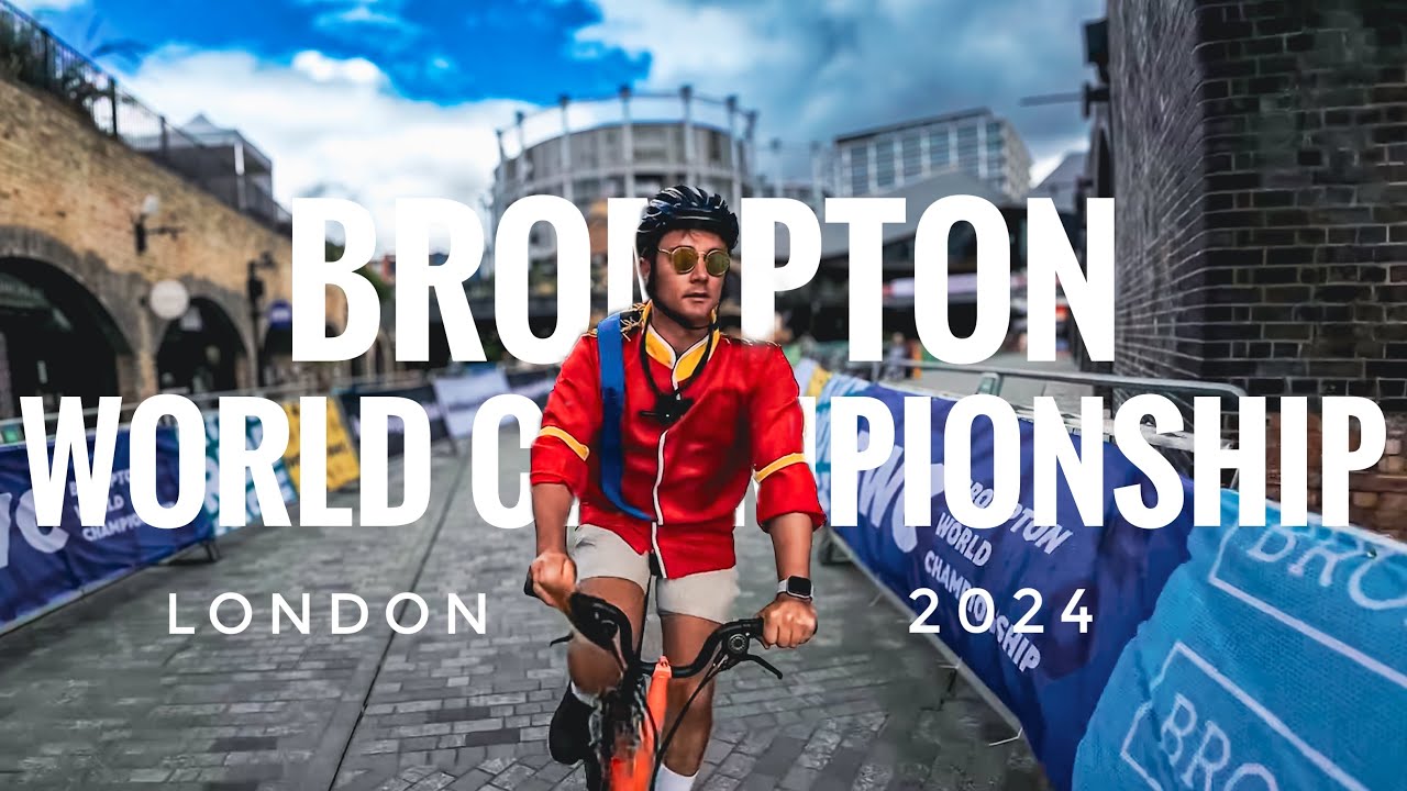 Brompton World Championship 2024: My full race and the 'death drop'