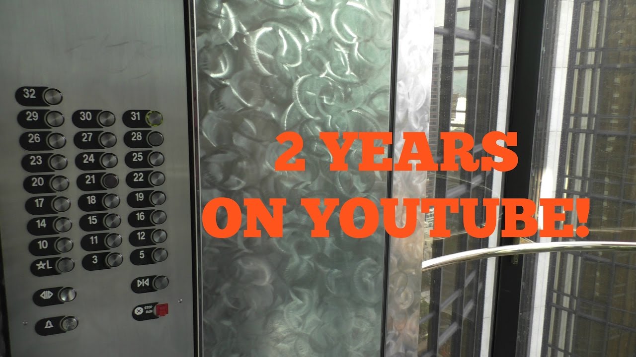 30 Story GLASS Elevators | 2 Years on YouTube SPECIAL!