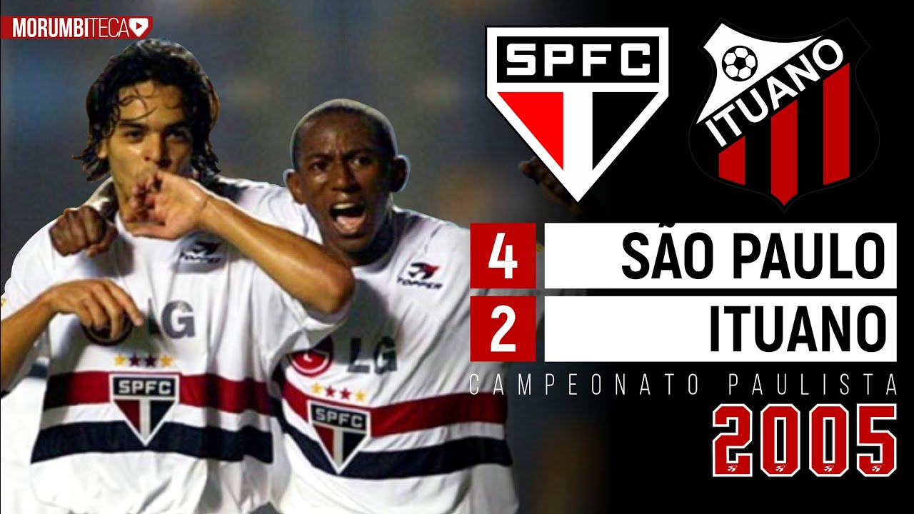 São Paulo 4x2 Ituano - 2005 - A ESTREIA DE MINEIRO E JOSUÉ, UMA DAS MAIORES DUPLAS DA HISTÓRIA!!