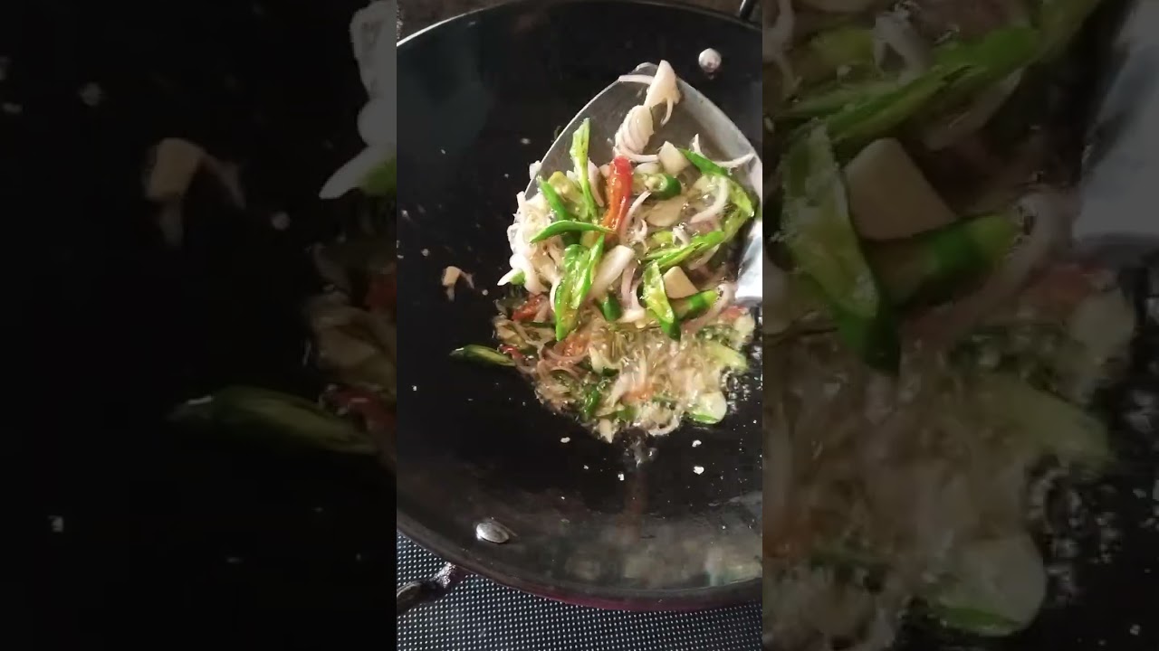 Tumis usus ayam pedas manis 😋