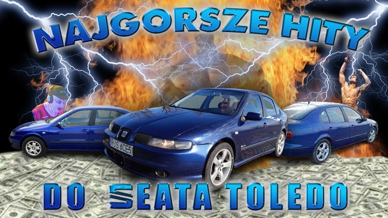 NAJGORSZE HITY do driftów SEAT TOLEDO pod biedronką w Gorzycach albo lewiatanem w Kościelisku