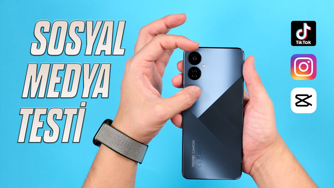 SOSYAL MEDYA TESTİ YAPTIM! TECNO CAMON 19 Neo (Kutu Açılışı ve İncelemesi)