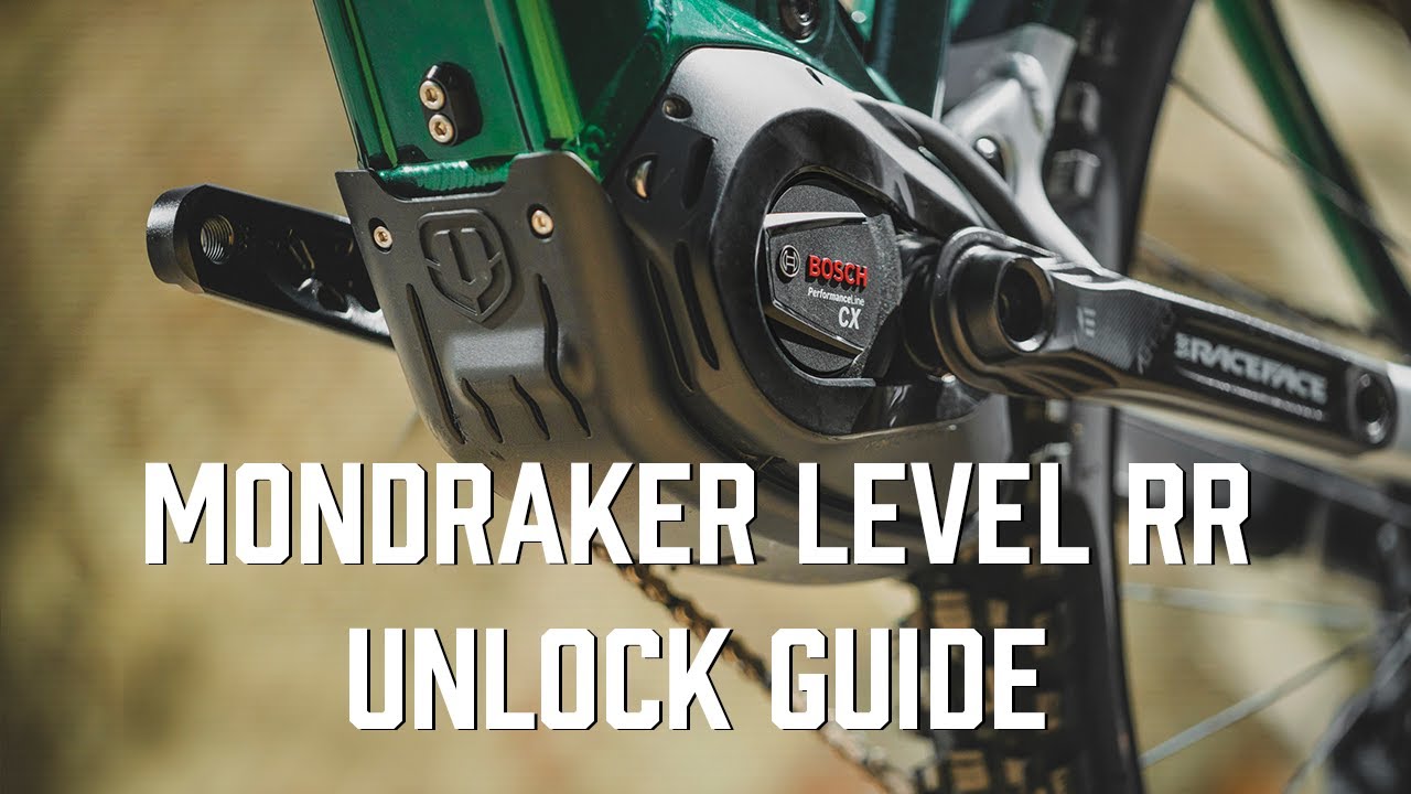 How To Unlock Mondraker Level RR With Bosch CX Gen 4 Motor