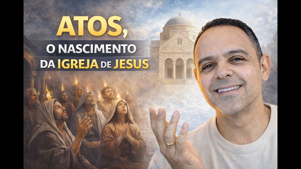 Atos, o nascimento da igreja de Jesus - capítulos 1 e 2