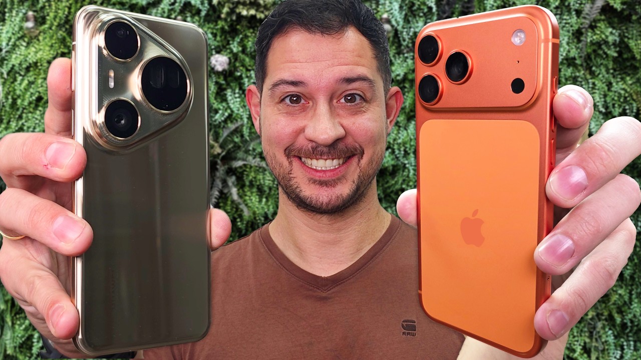 Huawei Pura 80 Ultra vs iPhone 17 Pro MAX !! 🤯 Un ESCANDALO