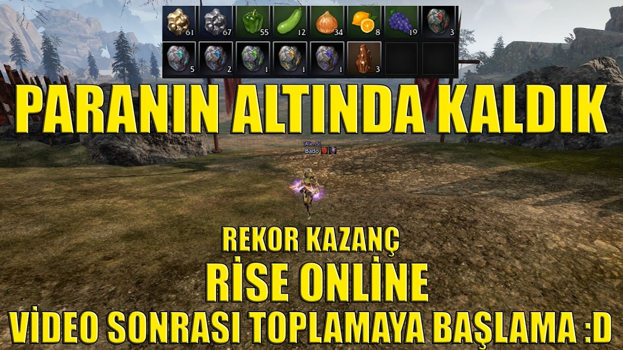 Rise Online Paranın Altında Kaldık | Rekor Kazanç