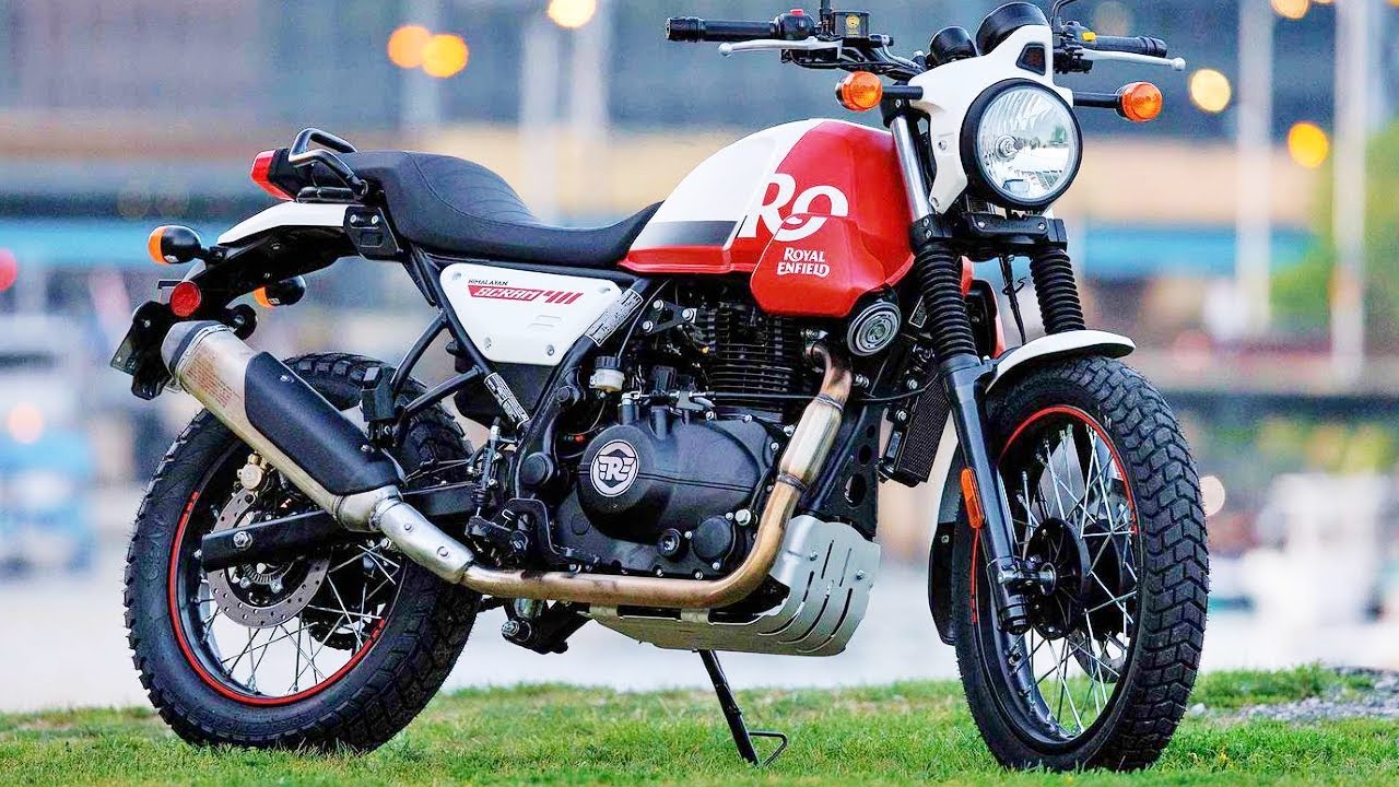 Royal Enfield Scram 411 - Скремблер из Индии за 5 000 $ !