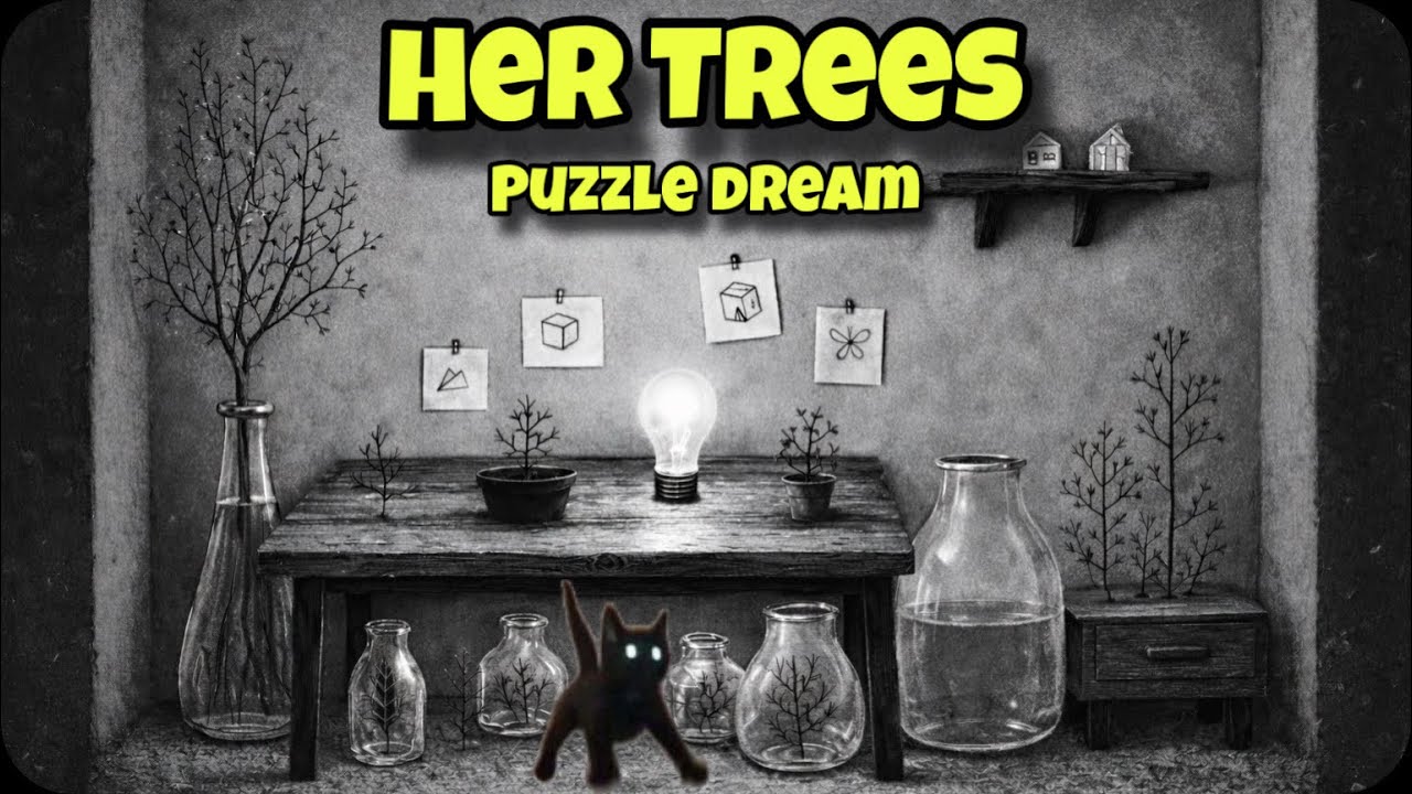 THIS GAME IS A SOFT BRAIN TEASER - HER TREES : PUZZLE DREAM Demo