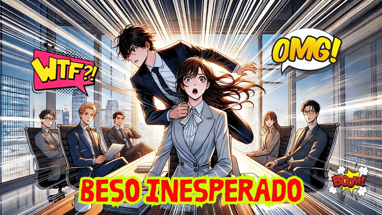 💖Resumen Manhwa : Beso inesperado irrumpe la reunión cuando él no puede contener su deseo por ella