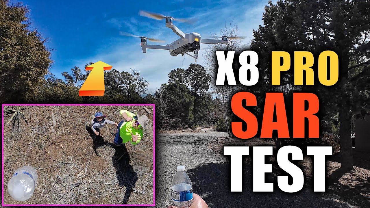 Fimi X8 Pro SAR - Boys Lost in Woods - Drone Search & Rescue