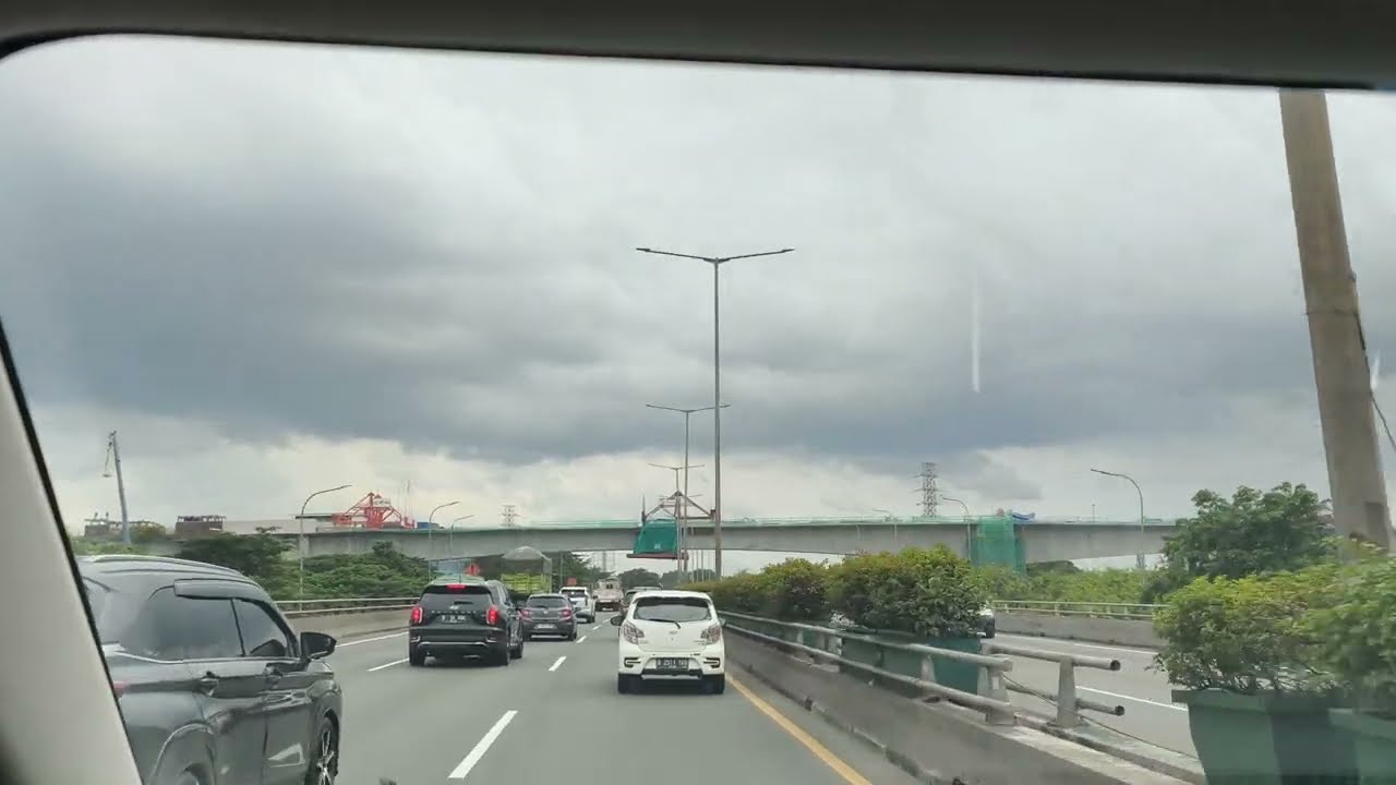 Saturday afternoon on Tol Wiyoto Wiyono and Tol Becakayu to Pondok Kelapa (Sat January 3rd 2026)