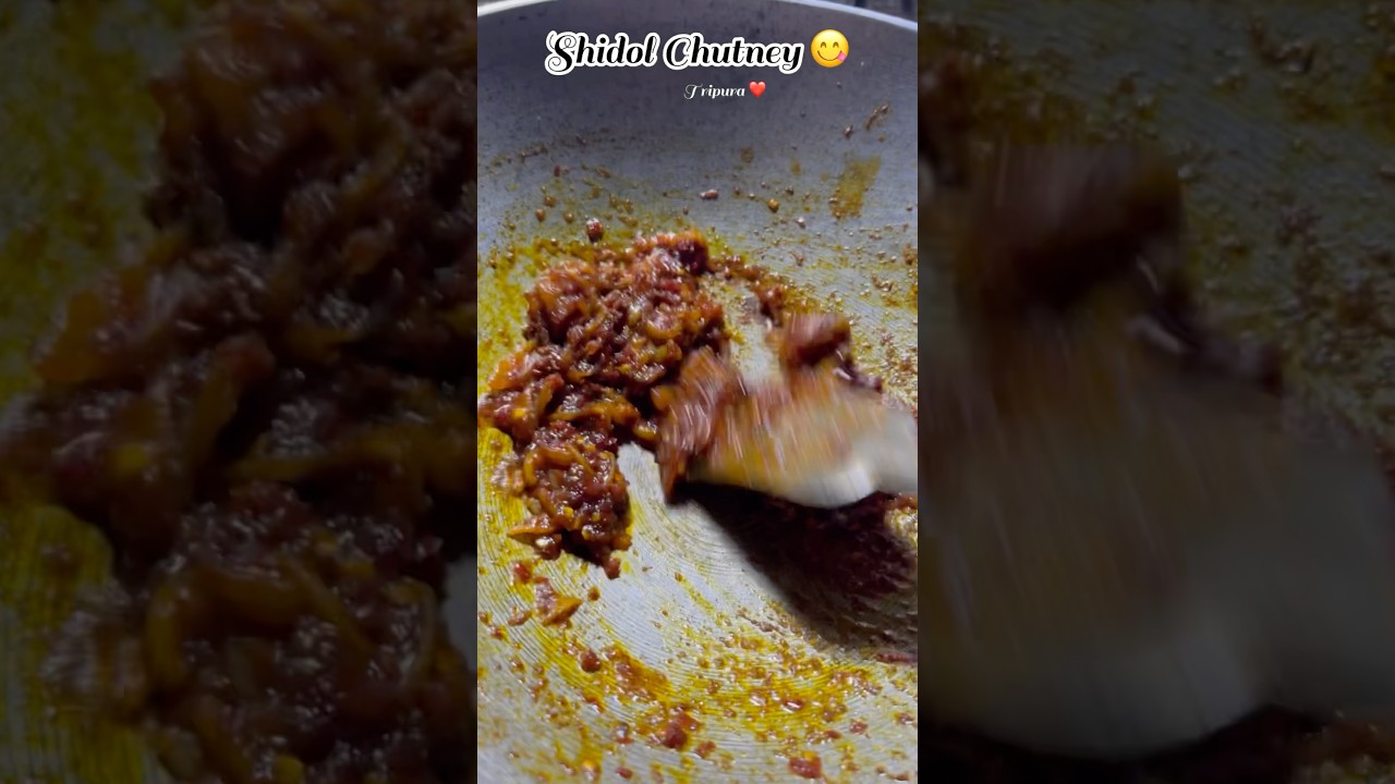 Shidol chutney 😋|| Subscribe for more video 📌|| #shorts #shortsviral #shortvideo #shortsfeed