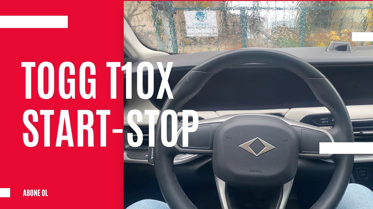 TOGG T10X doğru başlatma ve kapatma