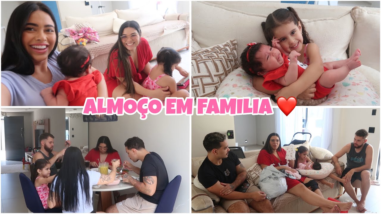 PRIMEIRA VEZ DA BABY EM CASA! ENTREGAMOS OS PRESENTES + ALMOÇO EM FAMÍLIA | Lidiane Pícculi