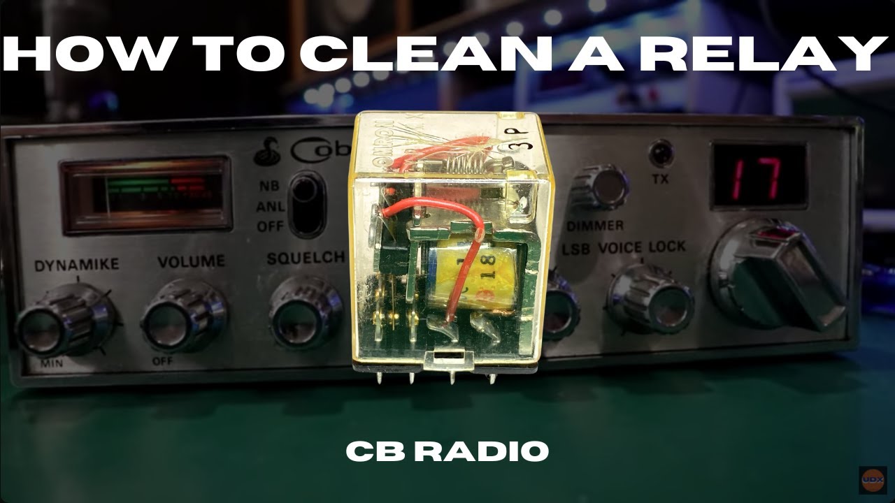 How To Clean A CB Radio Relay