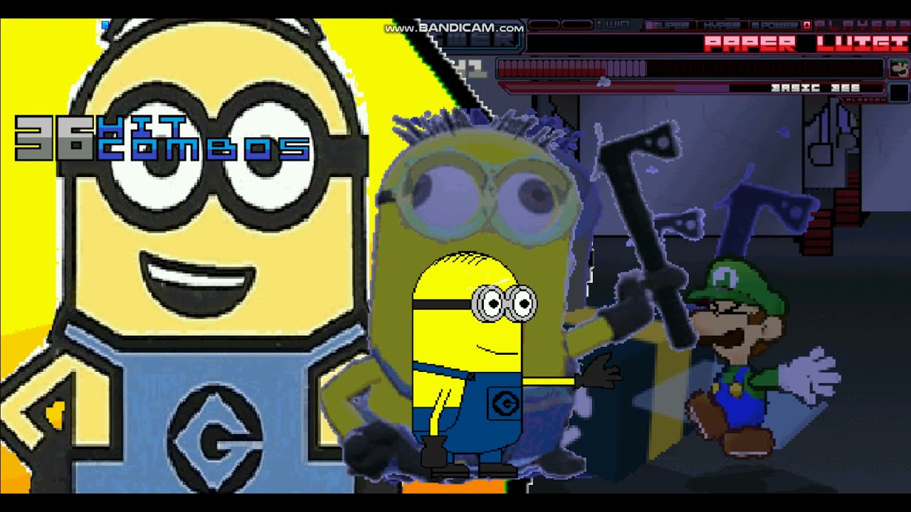 Mugen:Dave and Retarded Dave In Team Arcade