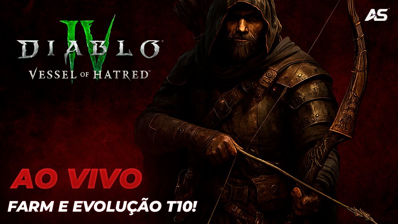 ⚔️ Diablo IV - Farm Insano + Evolu&ccedil;&atilde;o Braba | Temporada 10 💥