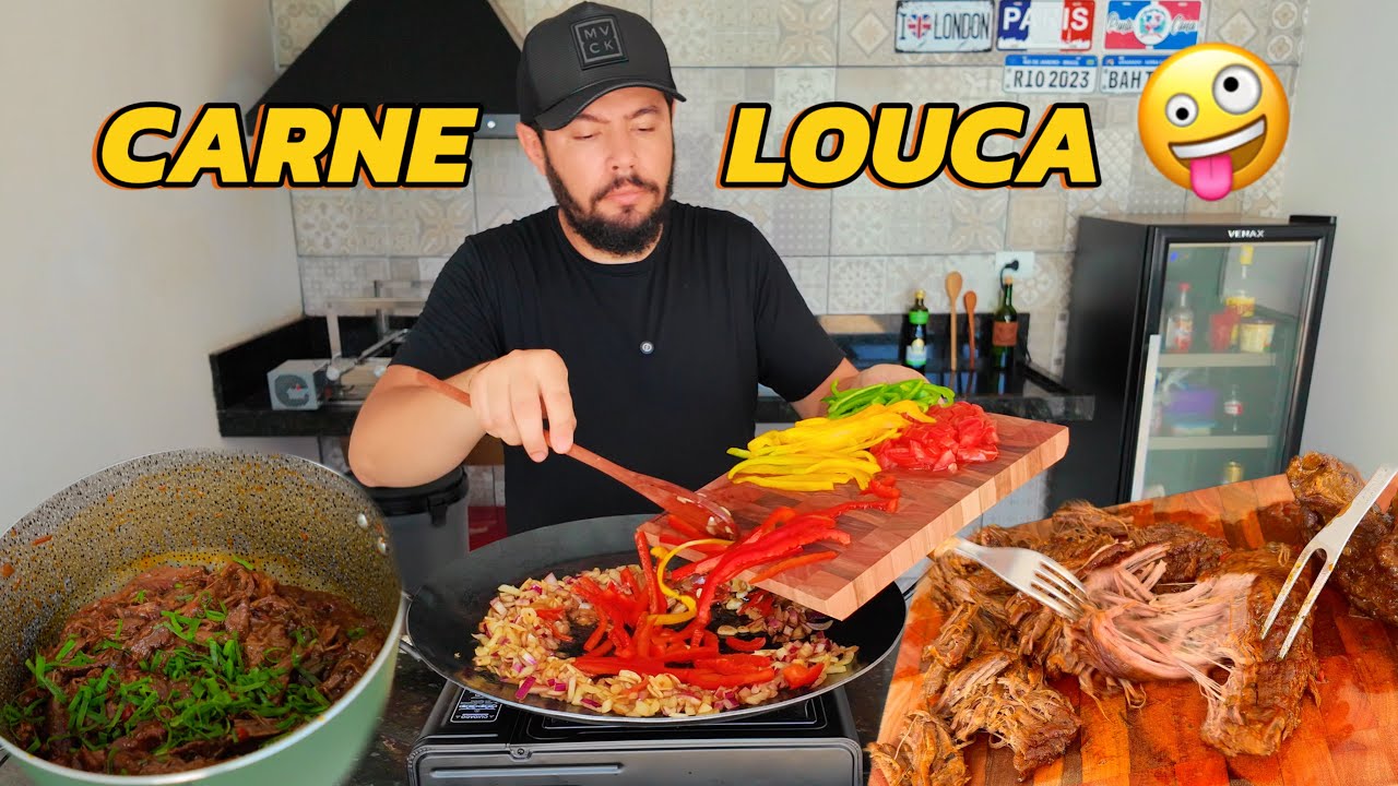 A MELHOR CARNE LOUCA que você vai provar – Receita Simples e Saborosa