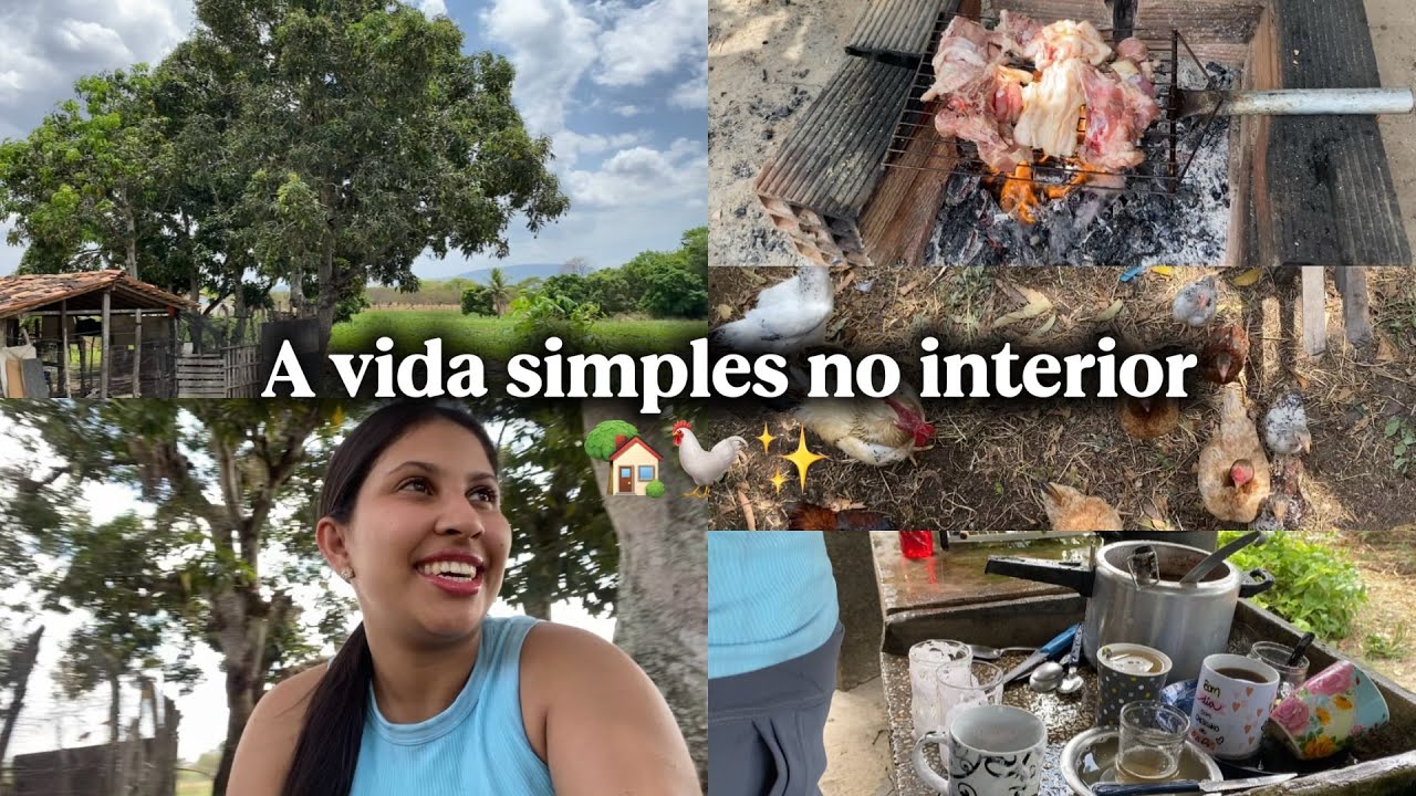 Um dia comigo no sítio da minha avó: mostrei a vida simples no sítio!🏡🐓✨❤️