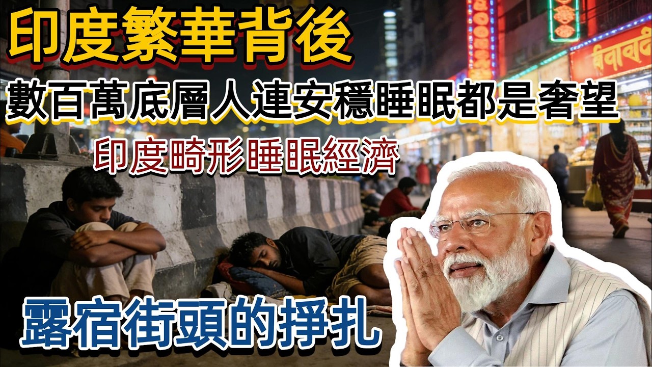 印度GDP增速6.3%，街頭卻有數百人蜷縮隔離帶，反差觸目驚心