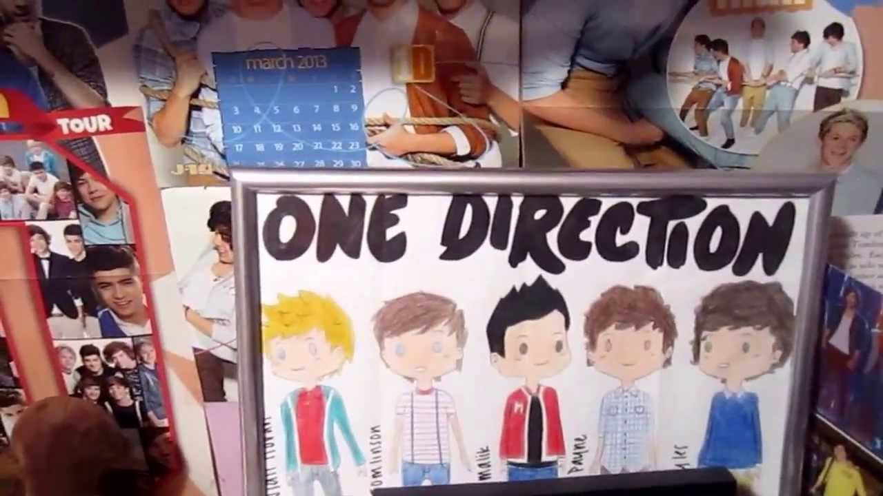 MY UPDATED ONE DIRECTION ROOM TOUR *MARCH 2013*