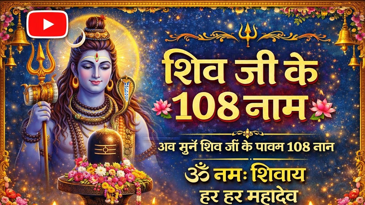 भगवान शिव के 108 नाम , bhagwan shiv ke 108 naam ,bhagwan shiv ke naam for boy . shiv kumar mishra