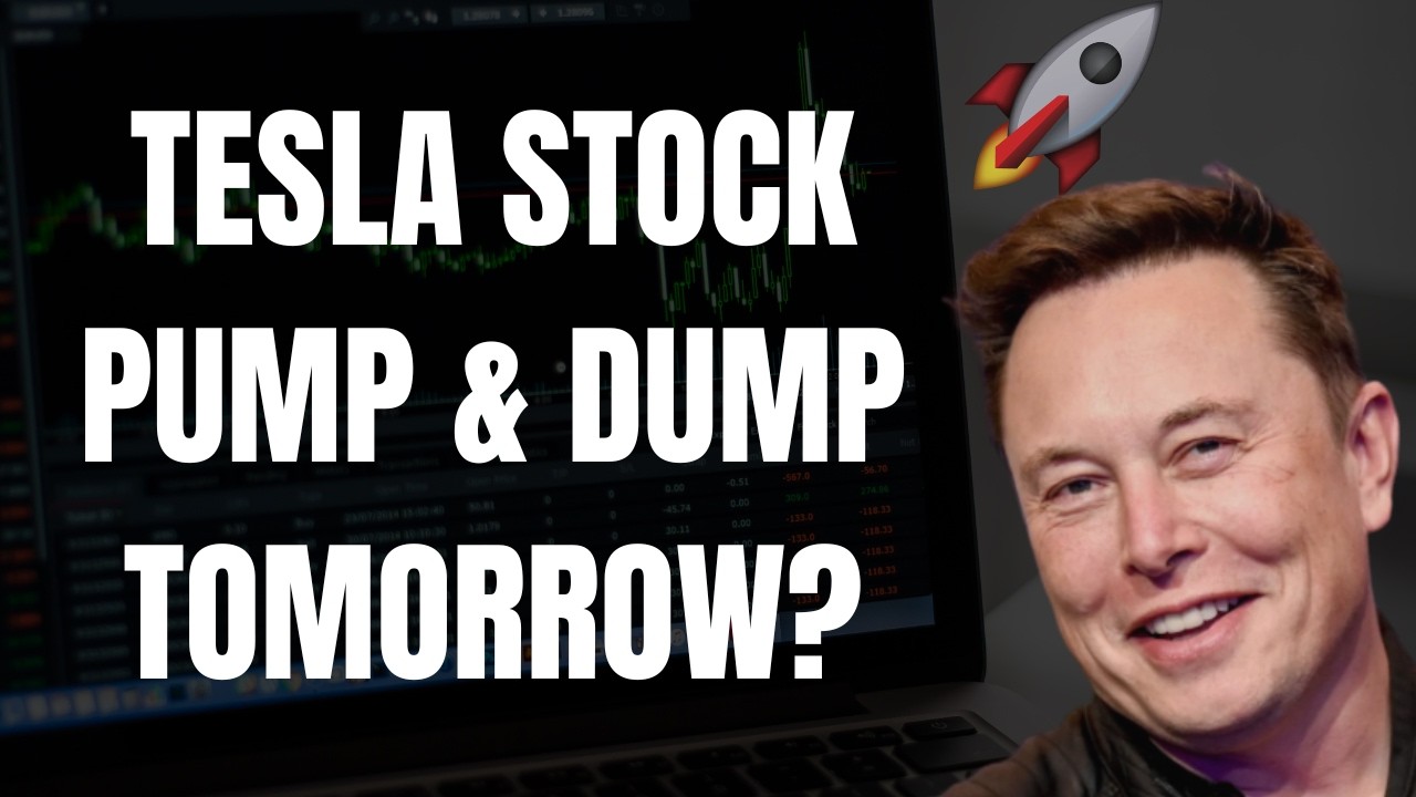 🔥 TESLA STOCK PUMP & DUMP TOMORROW? TSLA, SPY, QQQ, ES, NVDA, AAPL, & BTC PREDICTIONS! 🚀
