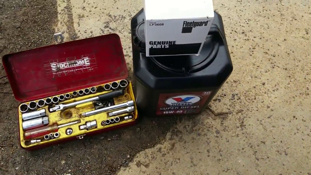 How to do an oil change prado 1KZTE