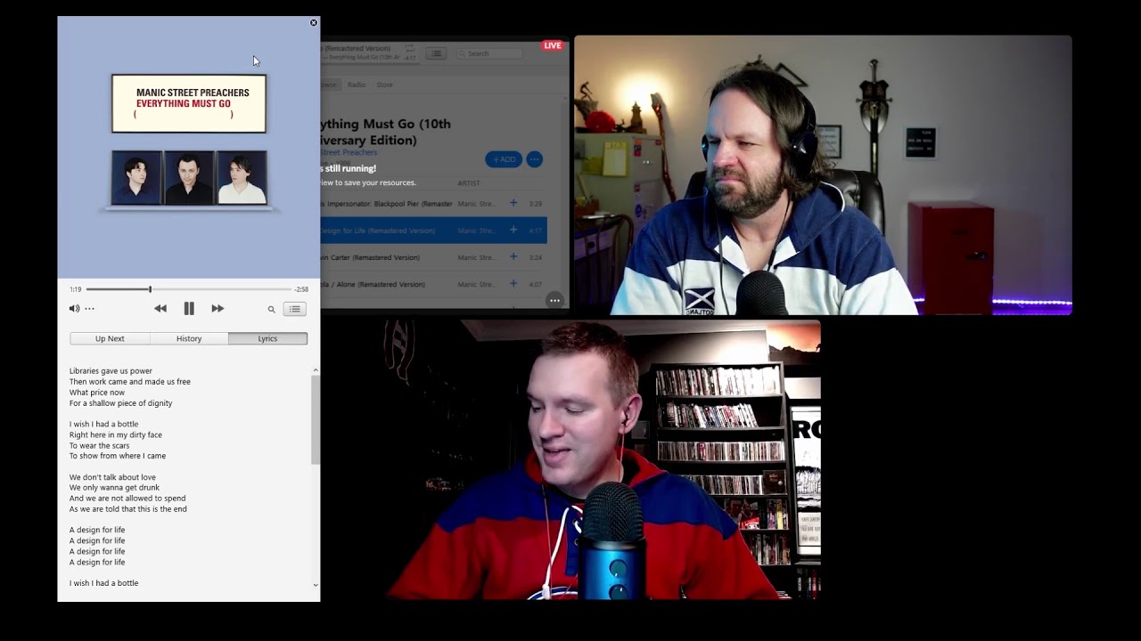 Manic Street Preachers - Design for Life REACTION