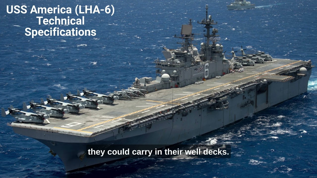LHA 6 USS America Technical Specifications