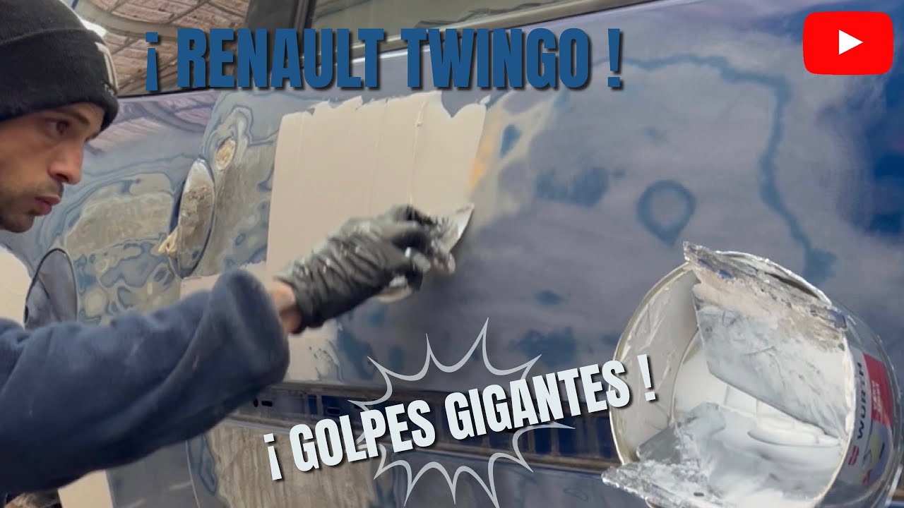 ¡ GOLPES GIGANTES ! Aplicación perfecta ! Masilla plus !