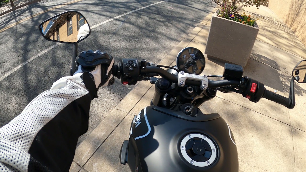 Triumph Trident 660 first ride home from the dealer  (PART 1)