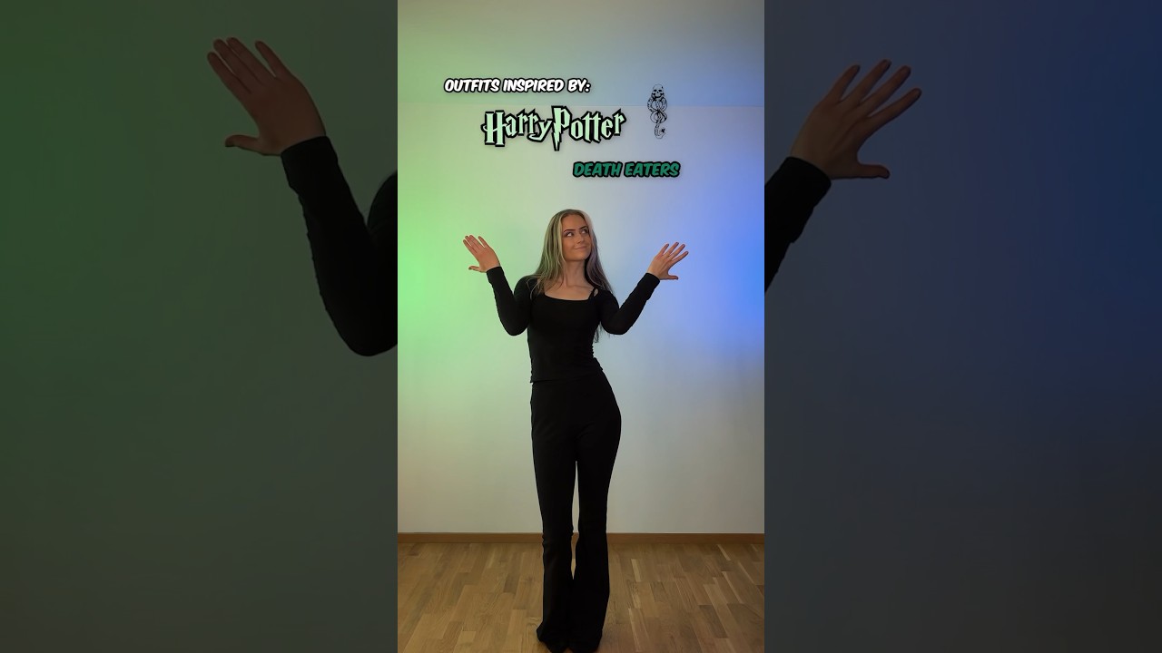 (Death Eaters) Outfits inspired by HARRY POTTER characters