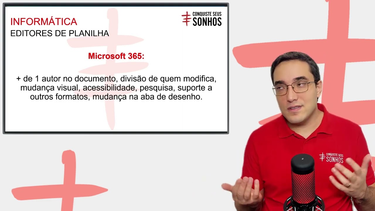 EDITORES DE PLANILHA - INFORMÁTICA - CARGO ENSINO MÉDIO - CONCURSO PÚBLICO