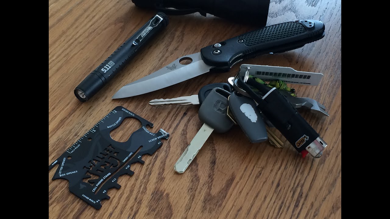 EDC Pocketdump: January 2015 - My Everyday Carry Gear