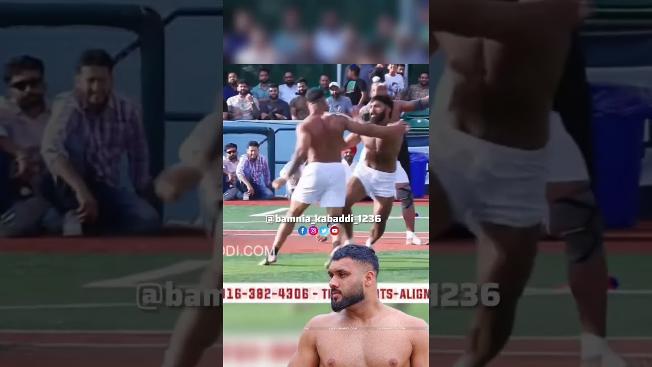 India VS PAKISTAN  at Canada kabaddi cup ! kabaddi live ! @bamniakBaddi1236