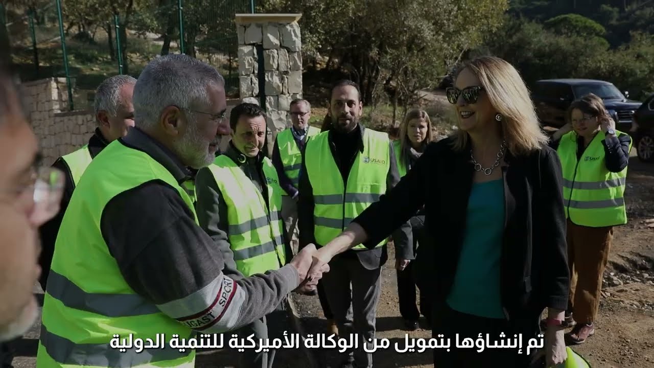 Green Innovation: Ambassador Johnson Visits a Composting Facility in Ras El-Metn funded by USAID