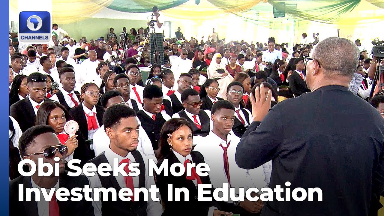 [Extended Peter] Obi Speaks At Jesuit Memorial College, Seeks More Investment In Education