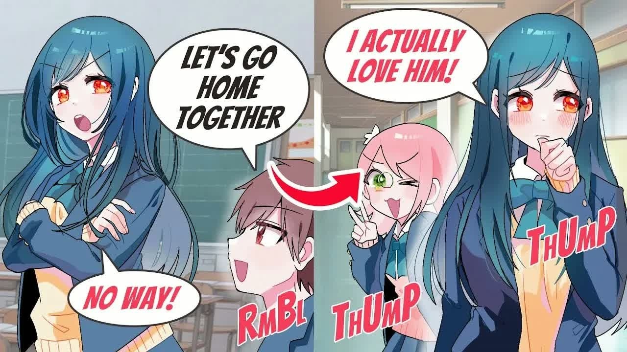【RomCom】My Childhood Friend Always Rejects Me, But I Know She Actually Loves Me! 【Manga Dub】