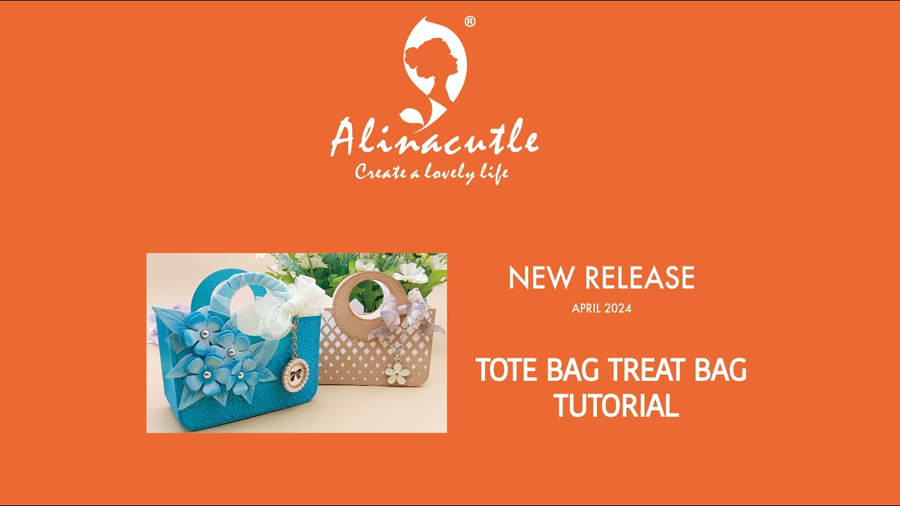 2024 NEW RELEASE | Tote Bag Treat Bag Tutorial -#diygiftbox  #Alinacutle&reg; #AlinaCraft #handmadecards