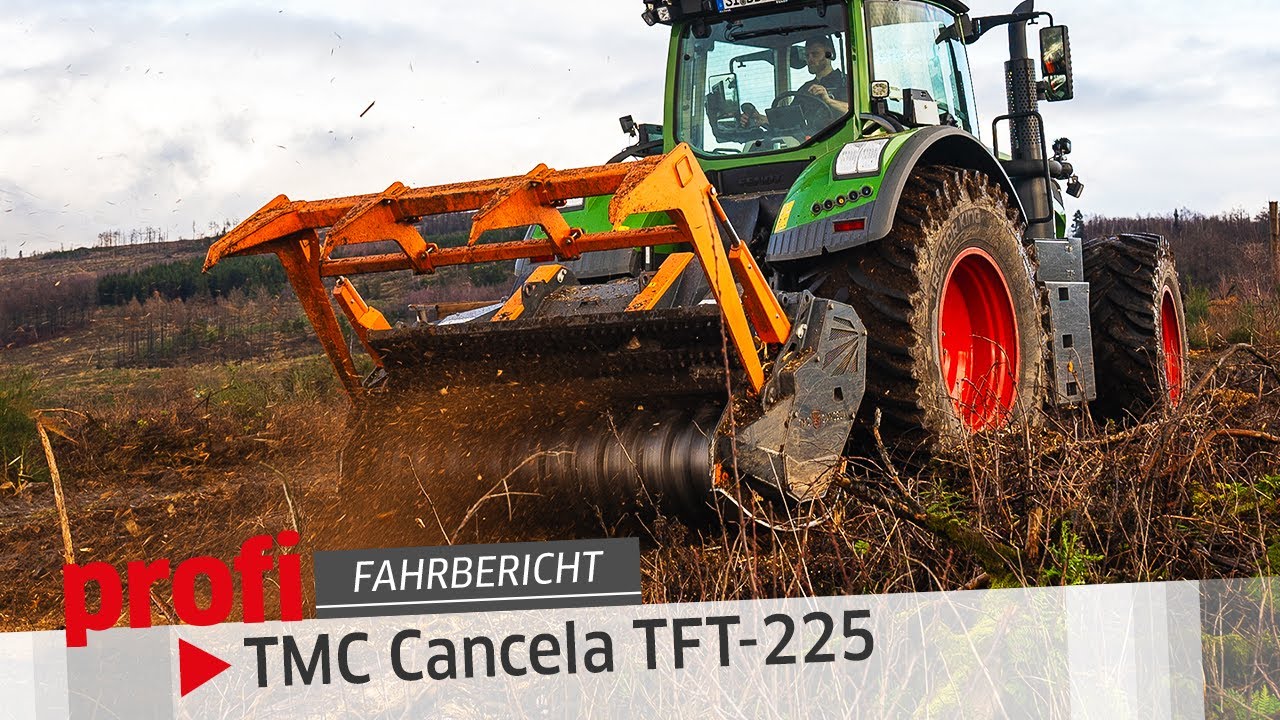 Unaufhaltsam durch den Forst! 🌳🪓 Cancela TFT 225 Forstmulcher mit Fendt 939 Vario