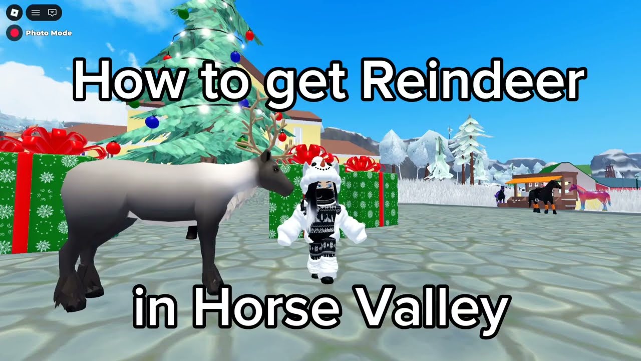 Олень! Как получить нового животного — оленя (Horse Valley, Roblox) #horsevalley #roblox