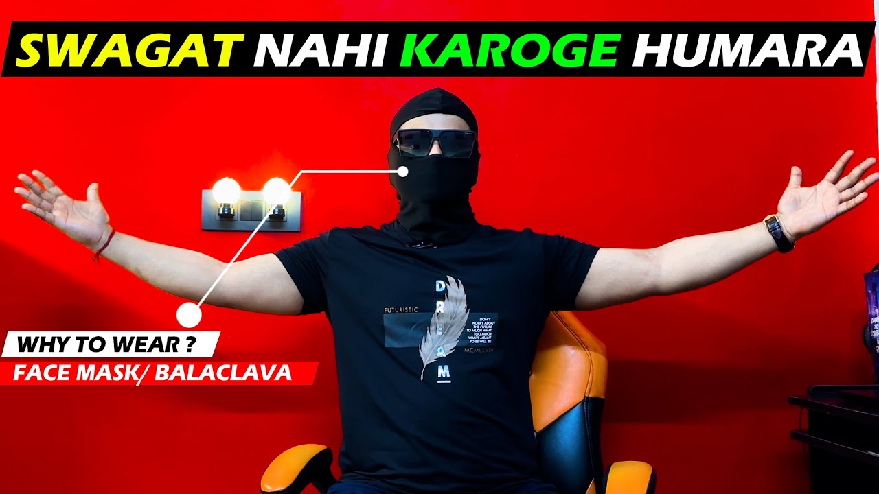 Importance of Face Mask/Balaclava🫨 5 Reason You Must Wear Face Mark | Hair Fall, Skin Issue & Helmet