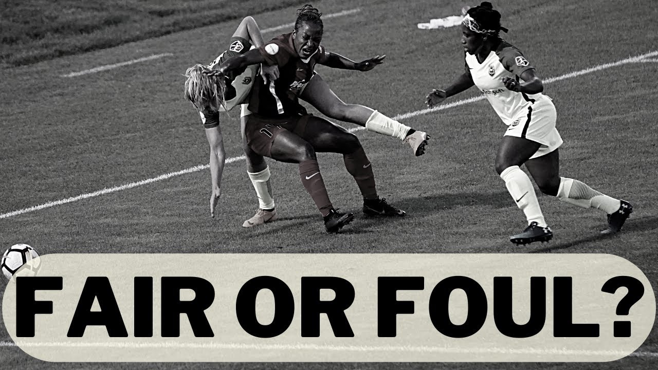 Soccer Ref Education - Fair Tackle Clues (No Foul #21)