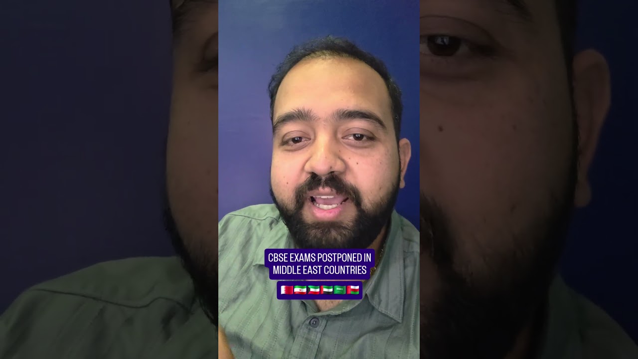 🚨 CBSE Exam Cancelled in Middle East? Real vs Fake Update! #CBSE2026 #BoardExams