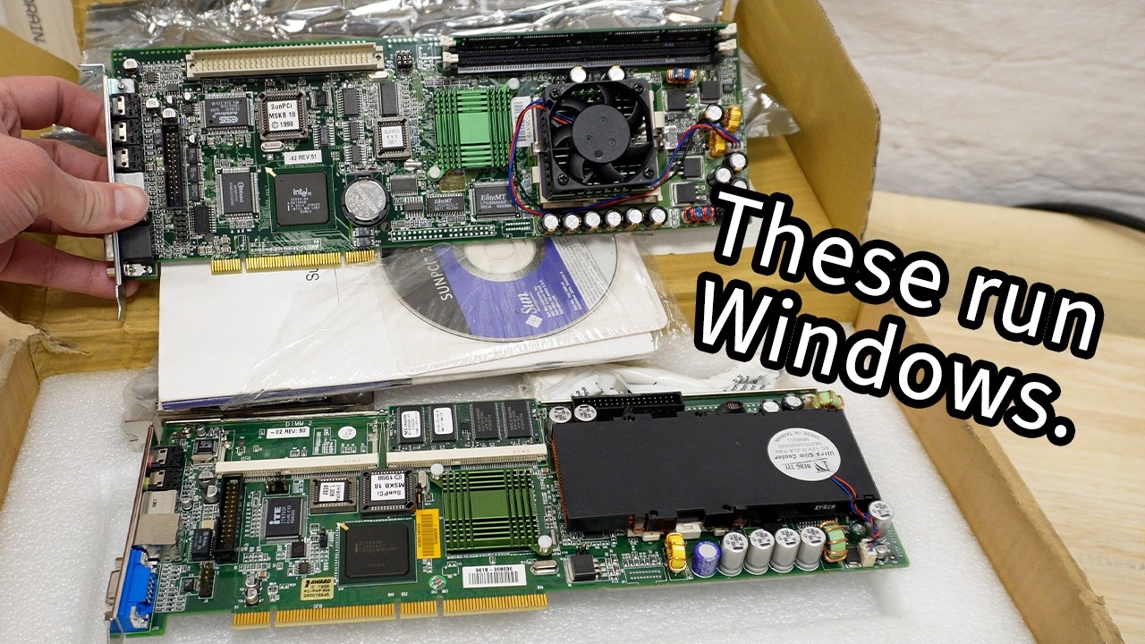 SunPCi: Full x86 PC on a Card